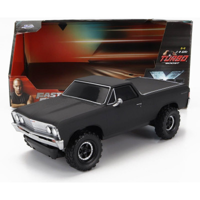 JADA CHEVROLET EL CAMINO PICK-UP (FF10) CUSTOM 1967 - FAST & FURIOUS - BLACK 1/24