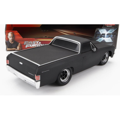 JADA CHEVROLET EL CAMINO PICK-UP (FF10) CUSTOM 1967 - FAST & FURIOUS - BLACK 1/16
