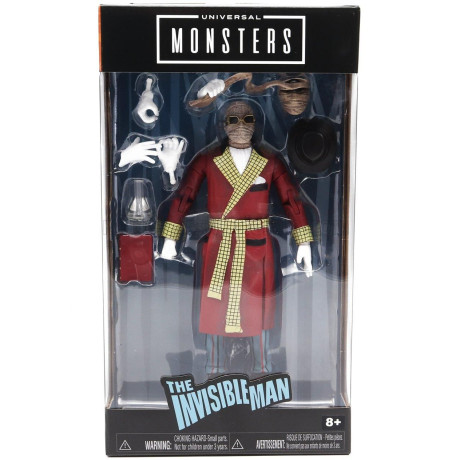 JADA FIGURES THE INVISIBLE MAN - L'OUMO INVISIBILE - CM. 15.5 - VARIOUS 1/8