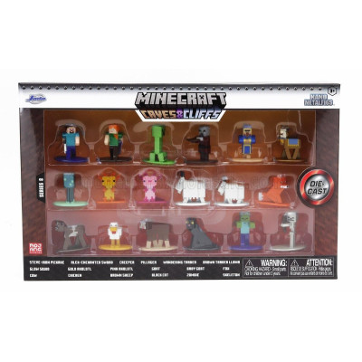 JADA FIGURES MINECRAFT FIGURE VIDEOGAME - VARIOUS 1/24