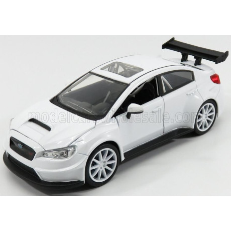 JADA SUBARU WRX STi MR. LITTLE NOBODY'S 2014 - FAST & FURIOUS 8 2017 - WHITE 1/24