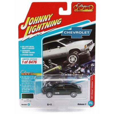JOHNNY LIGHTNING CHEVROLET CITATION X-11 1981 - GREEN 1/64