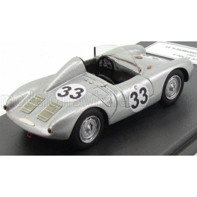 JOLLY MODEL PORSCHE 550RS SPIDER N 33 24h LE MANS 1957 HERRMANN - FRANKENBERG - SILVER 1/43