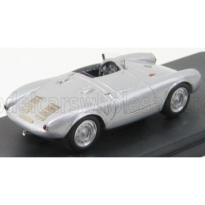 JOLLY MODEL PORSCHE 550 SPIDER BARCHETTA - SILVER 1/43
