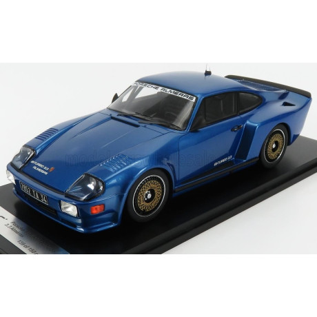 KESS MODEL PORSCHE 911 930 BITURBO 3.3 ALMERAS 1993 - BLUE MET 1/18