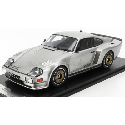 KESS MODEL PORSCHE 911 930 BITURBO 3.3 ALMERAS 1993 - SILVER 1/18