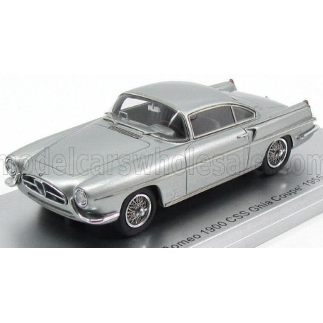 KESS MODEL ALFA ROMEO 1900CSS GHIA COUPE - CHASSIS NO01837 - 1955 - SILVER 1/43