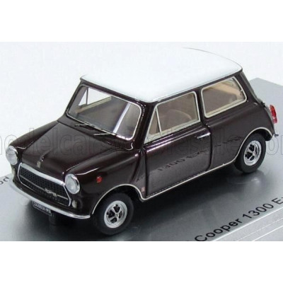 KESS MODEL INNOCENTI MINI COOPER EXPORT 1.3 1973 - CASTORO BROWN WHITE 1/43