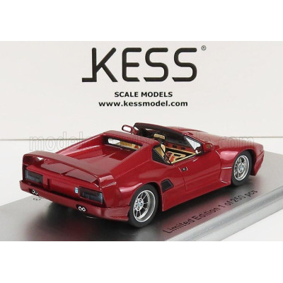 KESS MODEL DE TOMASO PANTERA SI TARGA 1993 - RED MET 1/43