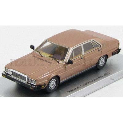 KESS MODEL MASERATI QUATTROPORTE 4.9 1983 - ORO LONGCHAMP MET 1/43
