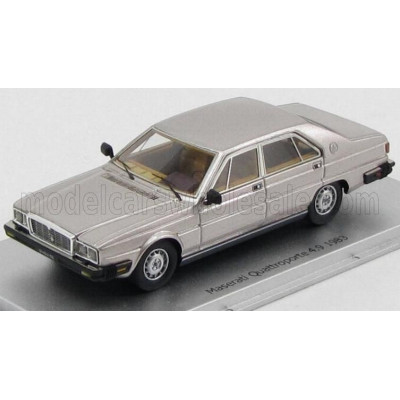 KESS MODEL MASERATI QUATTROPORTE 4.9 1983 - EXCLUSIVE CARMODEL - SILVER 1/43