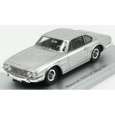KESS MODEL MASERATI 5000 GT GHIA PERSONAL CAR F.INNOCENTI 1961 - SILVER 1/43