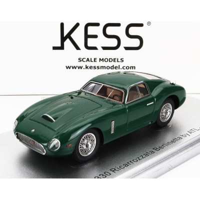KESS MODEL MASERATI 330 RICARROZZATA BERLINETTA BY ATL 1979 - GREEN 1/43