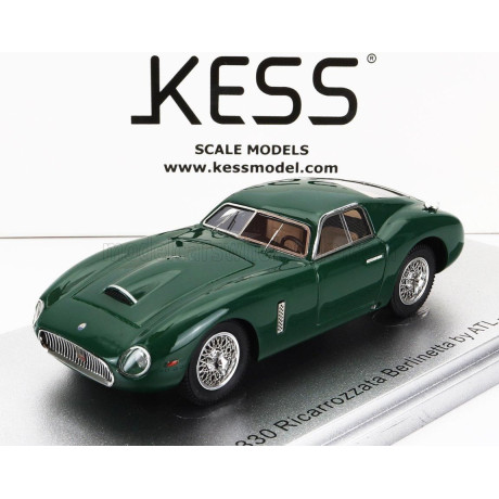 KESS MODEL MASERATI 330 RICARROZZATA BERLINETTA BY ATL 1979 - GREEN 1/43