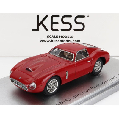 KESS MODEL MASERATI 330 RICARROZZATA BERLINETTA BY ATL 1979 - RED 1/43