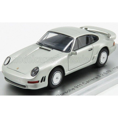 KESS MODEL PORSCHE 911 PROTOTYPE 3.2 CARRERA E19 1984 - SILVER 1/43