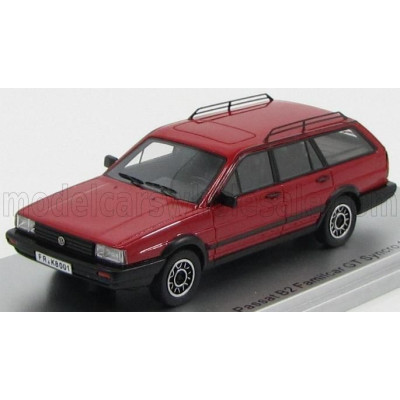KESS MODEL VOLKSWAGEN PASSAT B2 VARIANT 2.0i SYNCRO 1984 - ROSSO TORNADO - RED 1/43