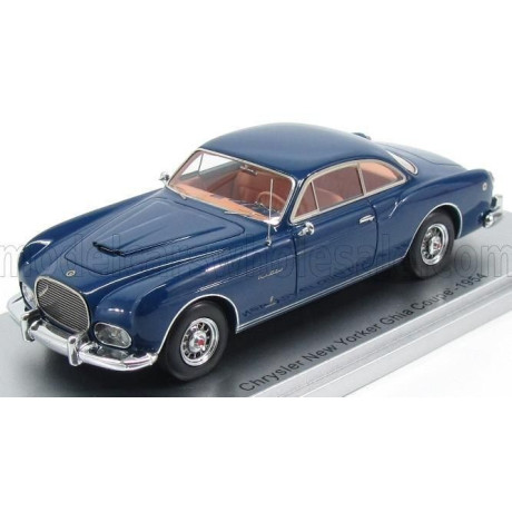 KESS MODEL CHRYSLER NEW YORKER GHIA COUPE 1954 - BLUE 1/43