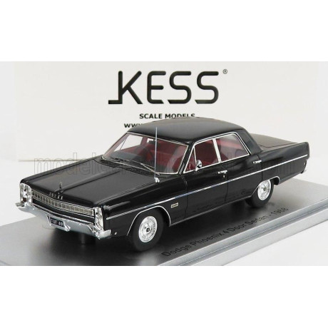 KESS MODEL DODGE PHOENIX 4-DOOR SEDAN 1968 - BLACK 1/43