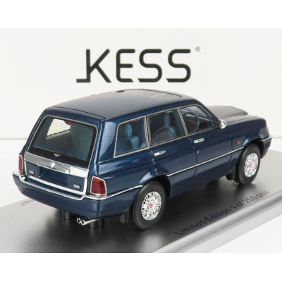 KESS MODEL BENTLEY DOMINATOR 4X4 1994 - MADE ON RANGE ROVER CHASSIS - PERSONAL CAR SULTAN OF BRUNEI - BLUE MET 1/43