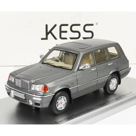 KESS MODEL BENTLEY DOMINATOR 4X4 1994 - MADE ON RANGE ROVER CHASSIS - PERSONAL CAR SULTAN OF BRUNEI - GREY MET 1/43