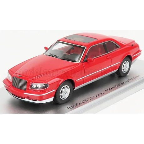 KESS MODEL BENTLEY B3 COUPE - SULTAN OF BRUNEI - 1994 - RED 1/43