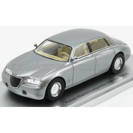KESS MODEL ASTON MARTIN LAGONDA VIGNALE 4-DOOR 1993 - GREY MET 1/43