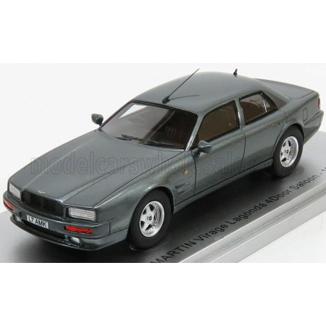 KESS MODEL ASTON MARTIN LAGONDA VIRAGE 4-DOOR SALOON 1993 - GREY MEY 1/43