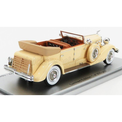 KESS MODEL DUESENBERG MODEL J CONVERTIBLE BERLINE BY MURPHY OPEN 1929 - CREAM 1/43