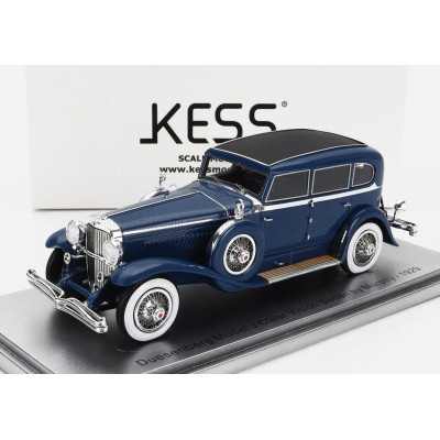 KESS MODEL DUESENBERG MODEL J BERLINE CLEAR VISION SEDAN BY MURPHY 1929 - BLUE 1/43