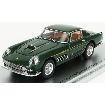 KESS MODEL FERRARI 410 SUPERAMERICA SERIES III PININFARINA COUPE 1958 - GREEN 1/43