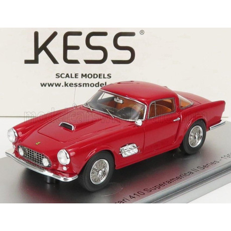 KESS MODEL FERRARI 410 SUPERAMERICA 2S sn0715SA 1957 - RED 1/43