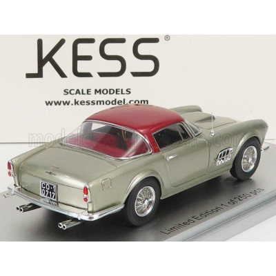 KESS MODEL FERRARI 410 SUPERAMERICA 2S sn0717SA 1957 - SILVER RED MET 1/43