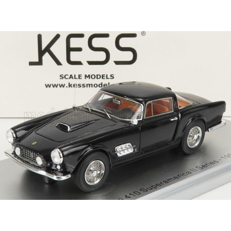 KESS MODEL FERRARI 410 SUPERAMERICA 2S sn0715SA 1957 - BLACK 1/43