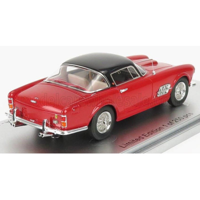KESS MODEL FERRARI 410 SUPERAMERICA 2S sn0713SA 1957 - RED MET BLACK 1/43