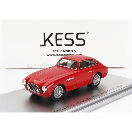 KESS MODEL FERRARI 225 S sn.0178ED VIGNALE BERLINETTA 1952 - RED 1/43