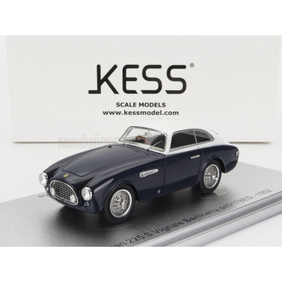 KESS MODEL FERRARI 225 S sn.0178ED VIGNALE BERLINETTA 1952 - BLUE WHITE 1/43