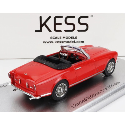 KESS MODEL FERRARI 212 INTER sn0235EU CABRIOLET OPEN 1952 - RED 1/43