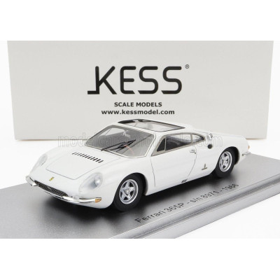 KESS MODEL FERRARI 365P BERLINETTA SPECIALE - 3 SEATS - 3 POSTI - 1966 - WHITE 1/43