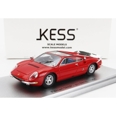 KESS MODEL FERRARI 365P BERLINETTA SPECIALE - 3 SEATS - 3 POSTI - 1966 - RED 1/43
