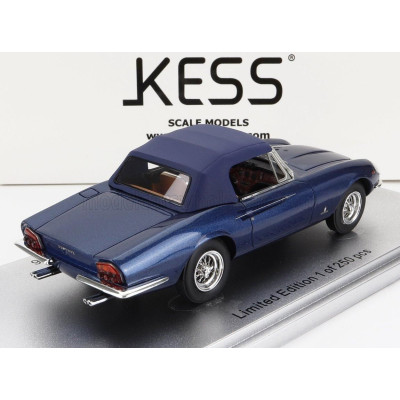 KESS MODEL FERRARI 365 CALIFORNIA SPIDER CLOSED 1966 - BLUE 1/43