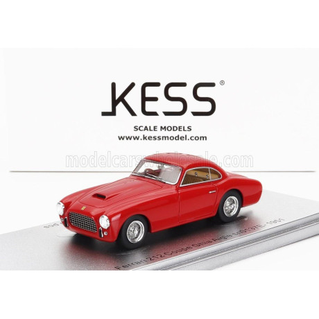 KESS MODEL FERRARI 212 GHIA AIGLE sn.0137E COUPE 1951 - RED 1/43