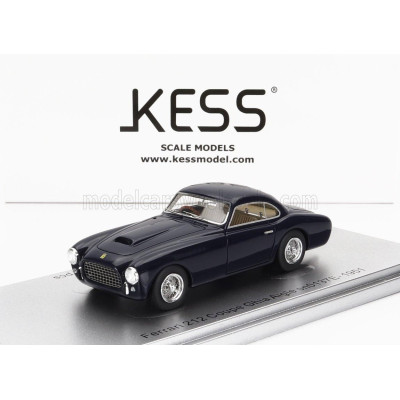 KESS MODEL FERRARI 212 GHIA AIGLE sn.0137E COUPE 1951 - BLUE 1/43