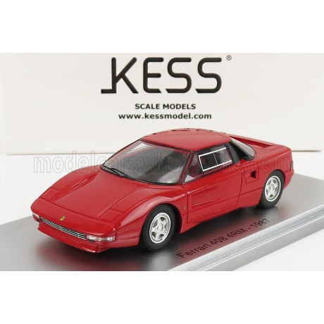 KESS MODEL FERRARI 408 4RM 1987 - RED 1/43