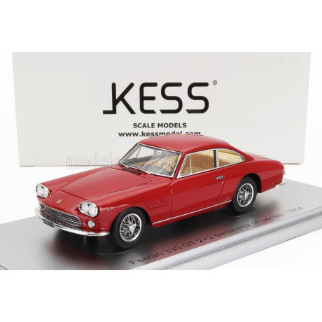 KESS MODEL FERRARI 330 GT 2+2 BERLINETTA 1-SERIES 1964 - RED 1/43