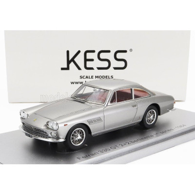 KESS MODEL FERRARI 330 GT 2+2 BERLINETTA 1-SERIES 1964 - SILVER 1/43