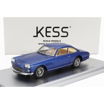 KESS MODEL FERRARI 330 GT 2+2 BERLINETTA 1-SERIES 1964 - BLUE 1/43