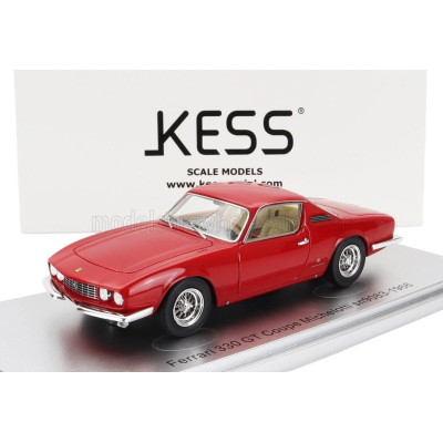 KESS MODEL FERRARI 330 GTC COUPE MICHELOTTI 1966 - RED 1/43
