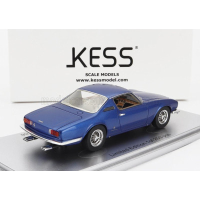KESS MODEL FERRARI 330 GTC COUPE MICHELOTTI 1966 - BLUE MET 1/43