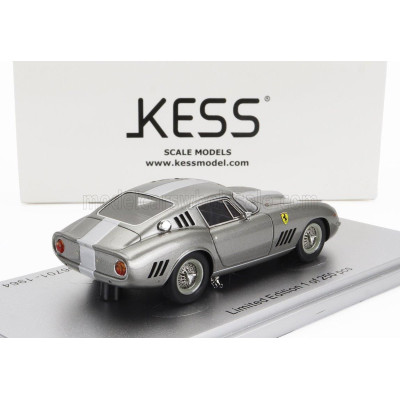 KESS MODEL FERRARI 275 GTB/C sn.06701 COMPETIZIONE SPECIALE 1964 - GREY MET SILVER 1/43